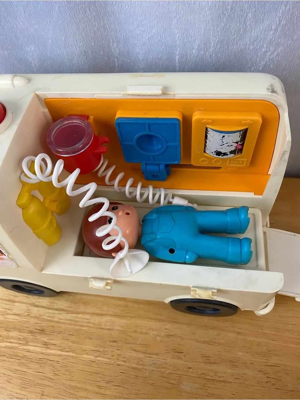 Vintage 1978 Tomy Sears Play Paramedic Van Ambulance